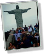 Am Cristo Redentor - Rio de Janeiro - Brasilien