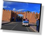 Marokko - Die Stadtmauer von Taroudant