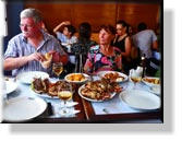 Brasilien - Salvador da Bahia, beim Lobster-Essen