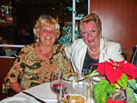 Beim Gala-Dinner
