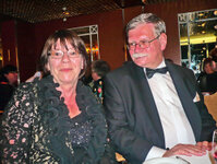 Beim Gala-Dinner