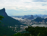 Rio de Janeiro - Blick auf Corcovado und Zuckerhut