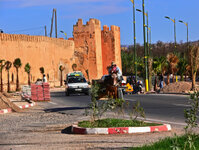 Die Stadtmauern von Taroudant