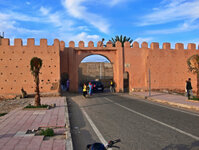 Die Stadtmauern von Taroudant