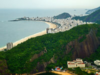 Rio de Janeiro - Blick zur Copacabana