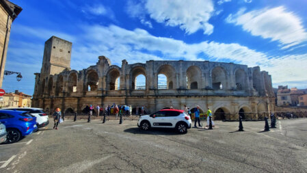 Amphitheater in Arles Amphitheater in Arles