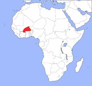 Lage Burkina Faso Lage Burkina Faso