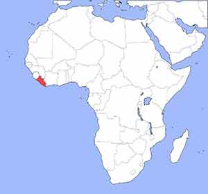 Lage Liberia Lage Liberia