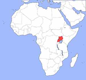 Lage Uganda Lage Uganda