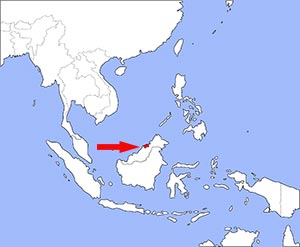 Lage Brunei Lage Brunei