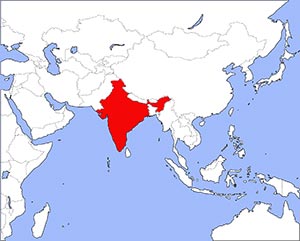 Lage Indien Lage Indien