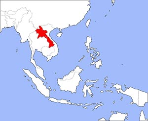 Lage Laos Lage Laos