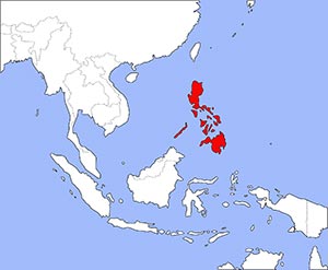 Lage Philippinen