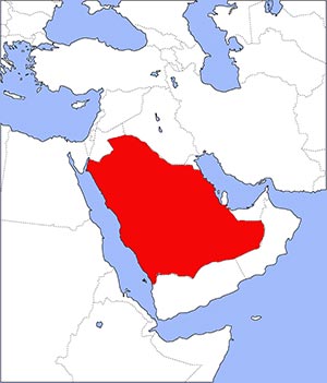 Lage Saudi Arabien Lage Saudi Arabien