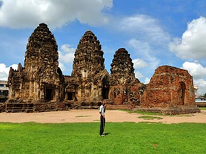Der Affentempel in Lopburi Der Affentempel in Lopburi