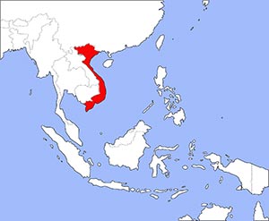 Lage Vietnam Lage Vietnam
