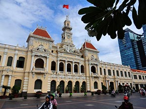 Das Rathaus von Saigon Das Rathaus von Saigon