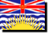 Flagge British Columbia Flagge British Columbia