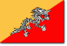 Flagge Bhutan Flagge Bhutan