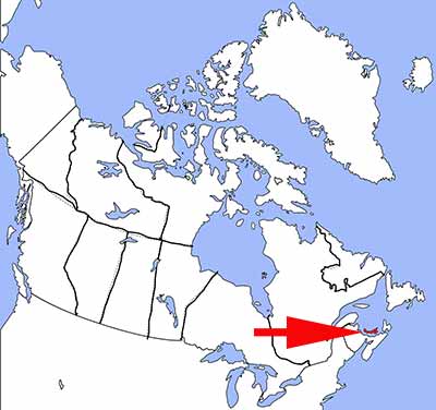 Lage Prince Edward Island Lage Prince Edward Island