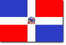 Flagge Dominikanische Republik Flagge Dominikanische Republik