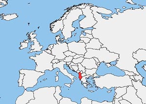 Lage Albanien Lage Albanien