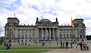 Der Reichstag in Berlin