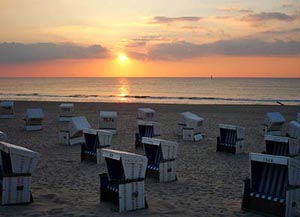 Abendstimmung in Westerland auf Sylt Abendstimmung in Westerland auf Sylt