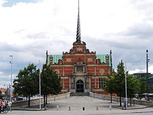 Die alte Börse in Kopenhagen Die alte Börse in Kopenhagen