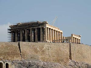 Die Akropolis in Athen