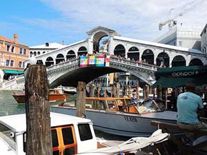Venedig - Rialto-Brücke Venedig - Rialto-Brücke