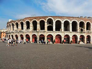 Die Arena in Verona Die Arena in Verona