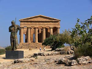 Sizilien - Der Concordia-Tempel bei Agrigent Sizilien - Der Concordia-Tempel bei Agrigent