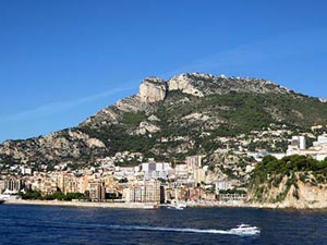 Blick auf Monaco Blick auf Monaco