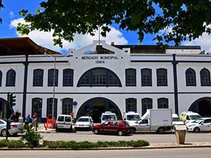 Markthalle in Lagos Markthalle in Lagos