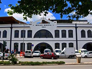 Markthalle in Lagos