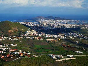 Blick auf Las Palmas de Gran Canaria Blick auf Las Palmas de Gran Canaria