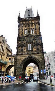 Altes Stadttor in Prag
