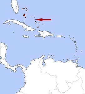 Lage Bahamas