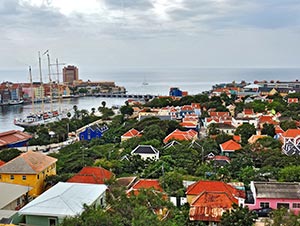 Blick auf Willemstad Blick auf Willemstad