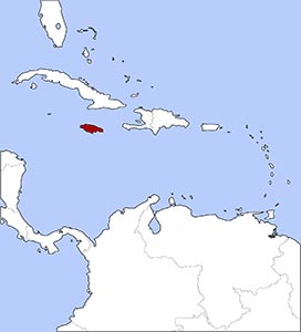 Lage Jamaika