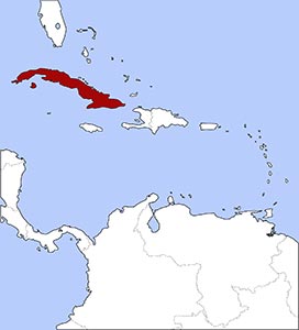 Lage Kuba