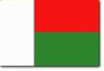 Flagge Madagaskar