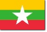 Flagge Myanmar