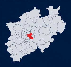Lage Ennepe-Ruhr-Kreis Lage Ennepe-Ruhr-Kreis