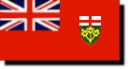 Flagge Ontario Flagge Ontario