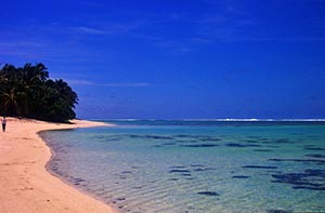 Traumstrand auf Rarotonga Traumstrand auf Rarotonga