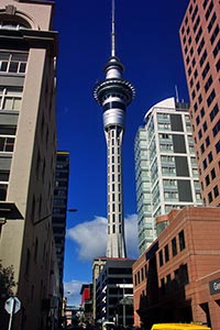 Sky-Tower in Auckland Sky-Tower in Auckland