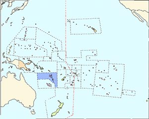 Lage Vanuatu