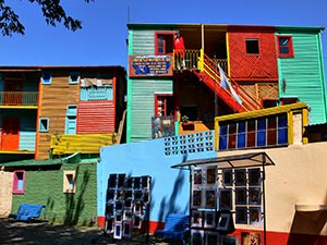 Im Künsterviertel von Buenos Aires